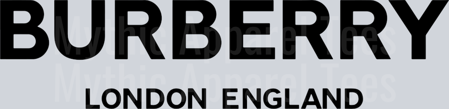 Burbery london black PNG