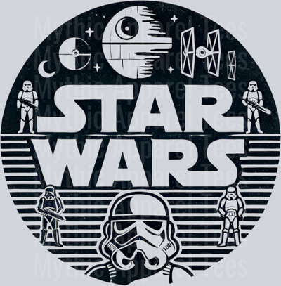 Stormtrooper and Death Star DTF Star Wars Transfers