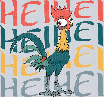 HEI HEI 2 Disney Moana DTF Moana Transfers
