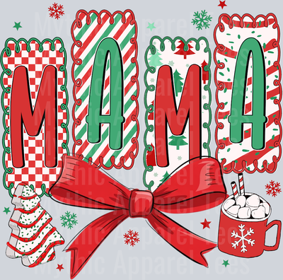 Coquette Christmas Mama Nana4