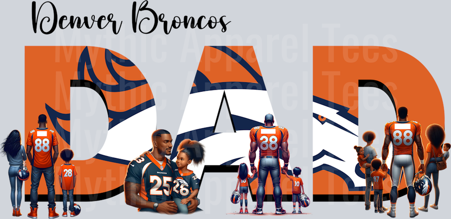 Denver Broncos DAD DTF NFL Transfers