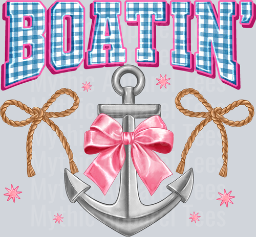 Boating Bow Anchor Rope bow DTF Summer Transfers