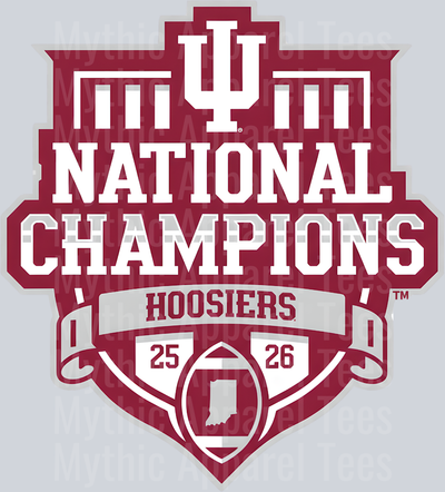 Indiana Hoosiers Rose Bowl Champions 2026