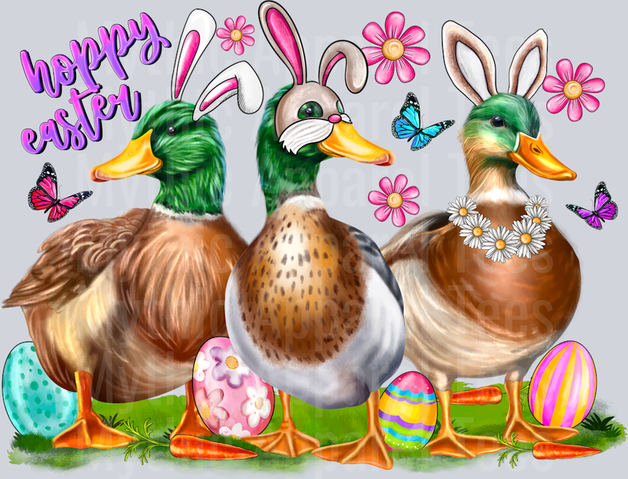 Hoppy Easter Duck