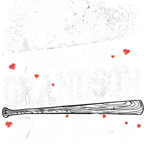 Grandma Grandpa Grandparents Baseball DTF Transfer