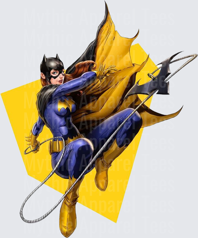 Marvel Super Heroes Batgirl DC Comics Action Pose Cape Grapple