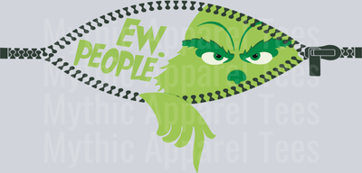 Ew People DTF Grinch Transfers