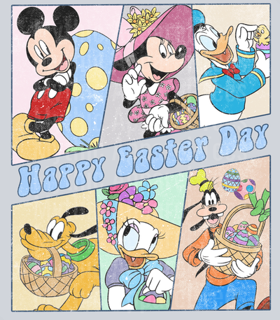 Happy easter day Easter Mickey Shirt DTF Disney Transfers