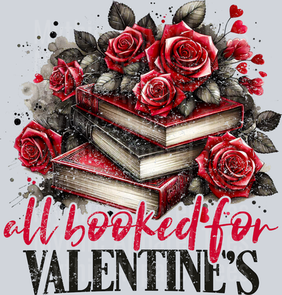 All Booked For Valentines Day Books Book Style Combo Valentines Day Design