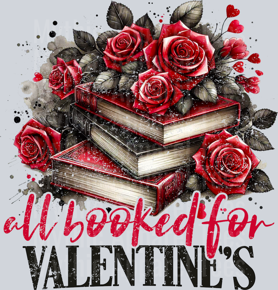 All Booked For Valentines Day Books Book Style Combo Valentines Day Design