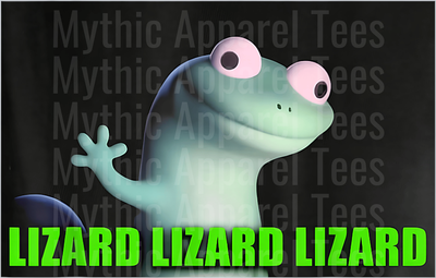 Lizard Lizard Lizard Meme Elio Lizard Meme Y2K Women Men T-Shirt