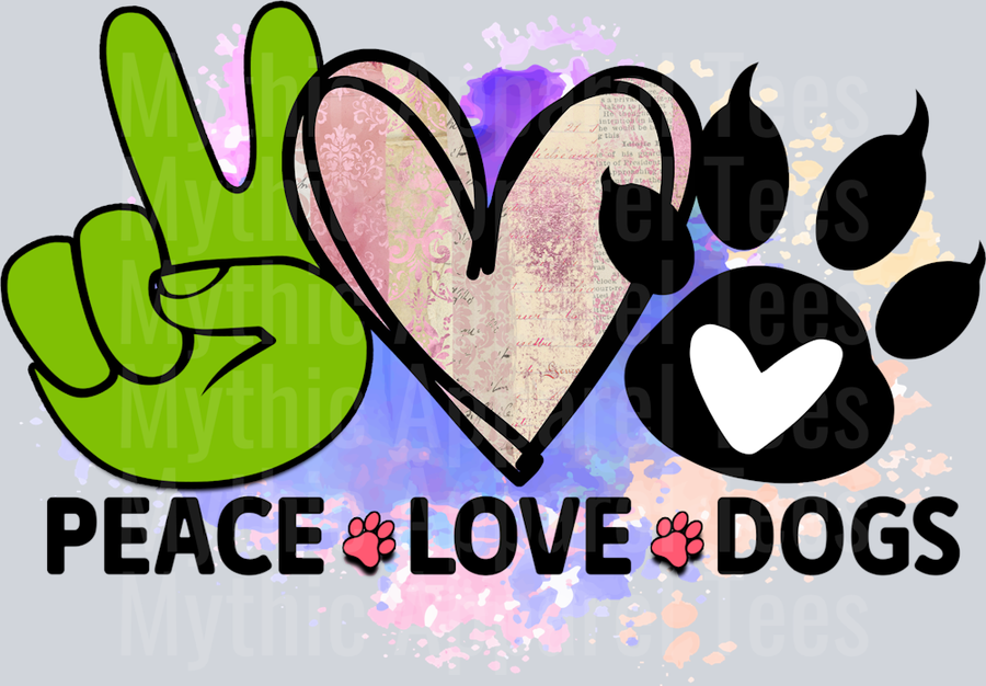 Rms0091-25 peace love dogs