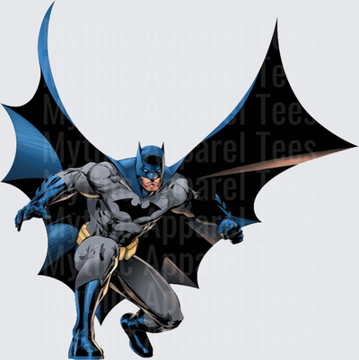 Marvel Super Heroes Batman Classic Comic Style Action Pose