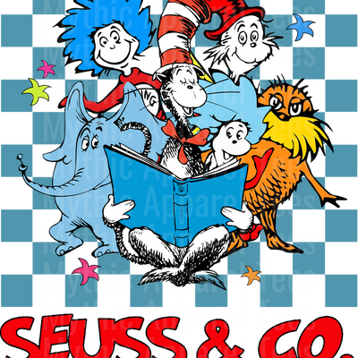 Dr Suess DTF Transfer