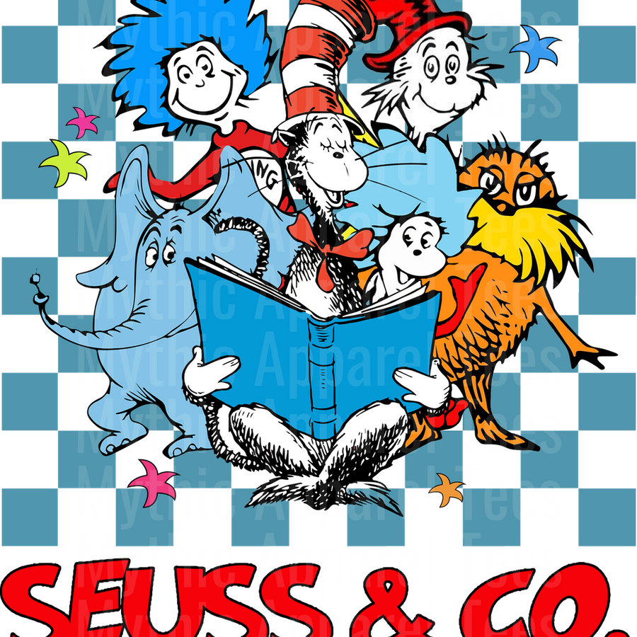 Dr Suess DTF Transfer