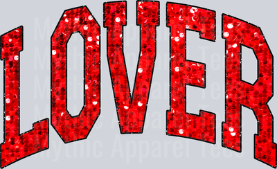 Sequin Lover Wavy Retro Funny Designs Valentines Day