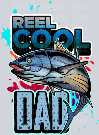 4. REEL COOL DAD DTF Fishing Transfers