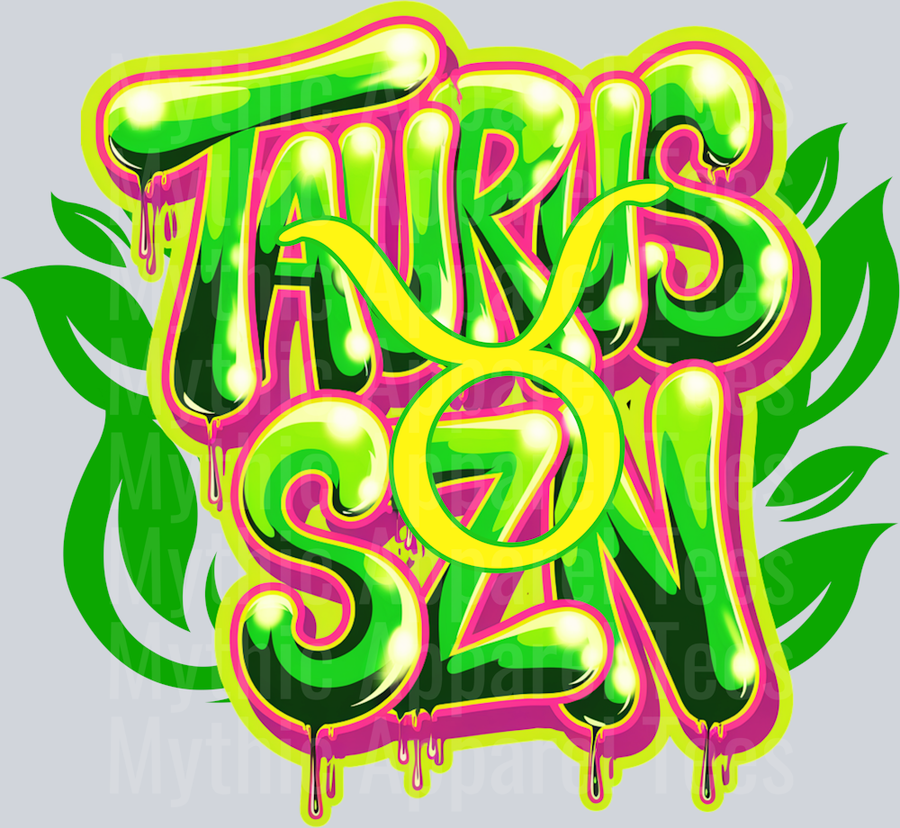 Tauris SZN Horoscope DTF Zodiac Sign Transfers
