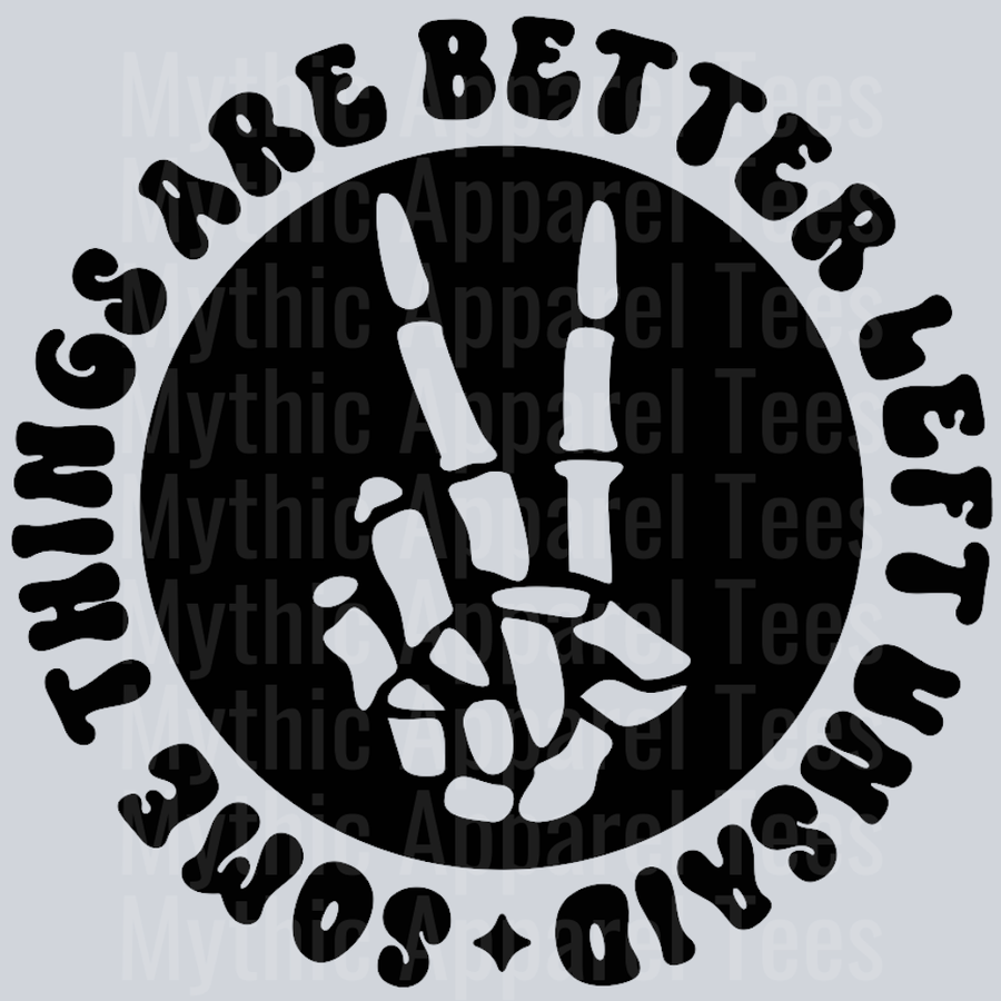 Some Things Are Better Left Unsaid Pocket