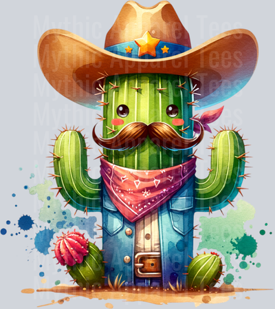 CACTUS DRESSED AS A COWBOY
