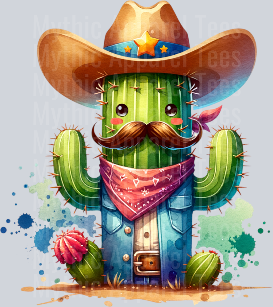 CACTUS DRESSED AS A COWBOY