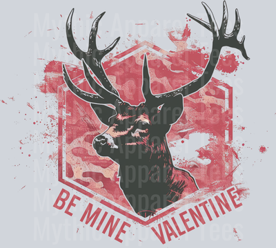 Valentines Hunting Png, Valentine Buck PNG