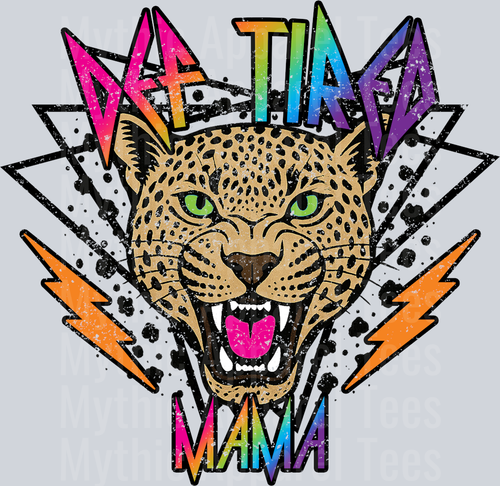 Rainbow Def Tired Mama
