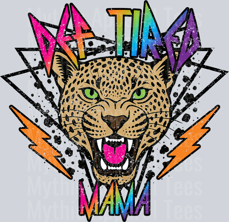 Rainbow Def Tired Mama