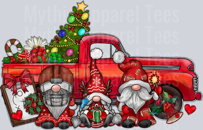 Christmas Football Truck