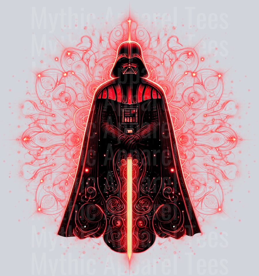 Darth Vader Red shoulders and Symbols DTF Star Wars Transfers