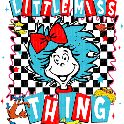 Dr Suess DTF Transfer