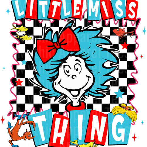 Dr Suess DTF Transfer