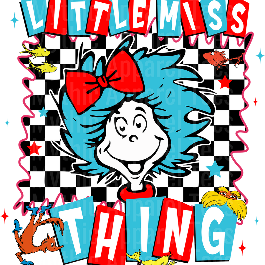 Dr Suess DTF Transfer