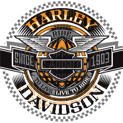 Harley Davidson DTF Transfer