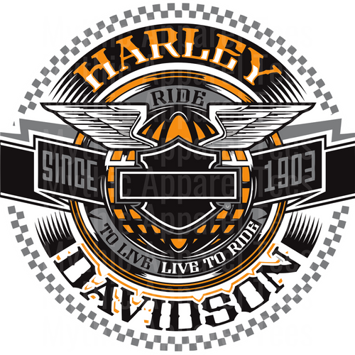 Harley Davidson DTF Transfer