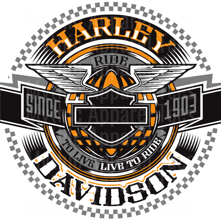 Harley Davidson DTF Transfer