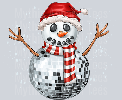 Snow Man Christmas