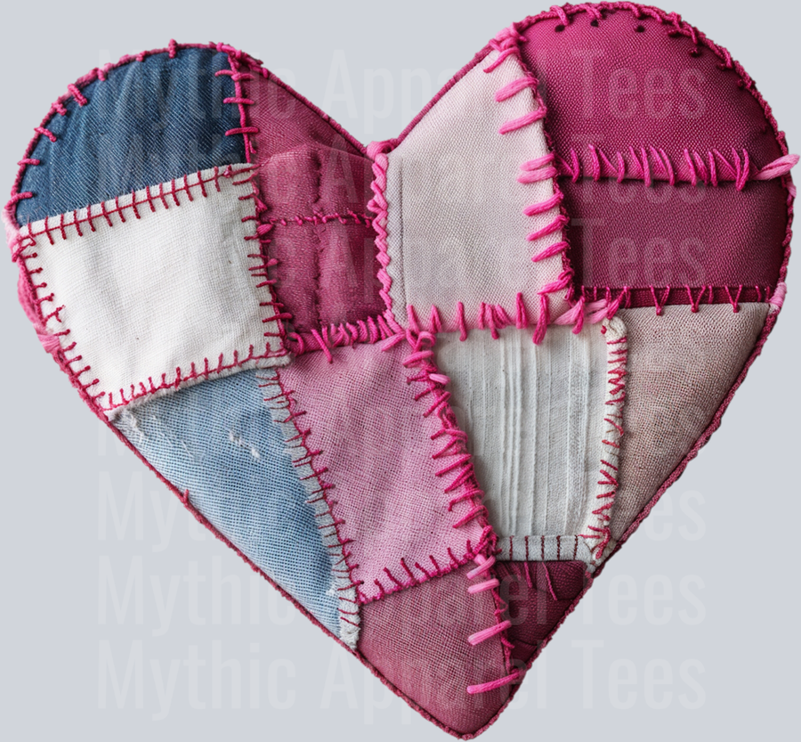 Heart Faux Yarn Valentines Day