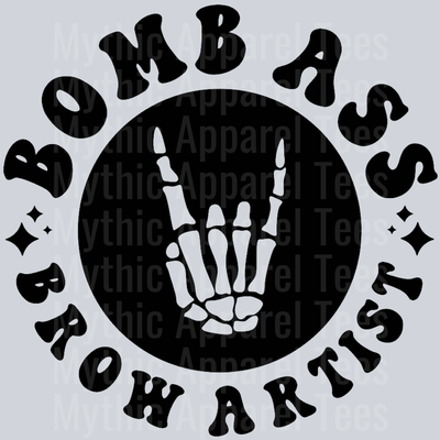 Somebodys Bomb Ass Brow Artist Pocket Design