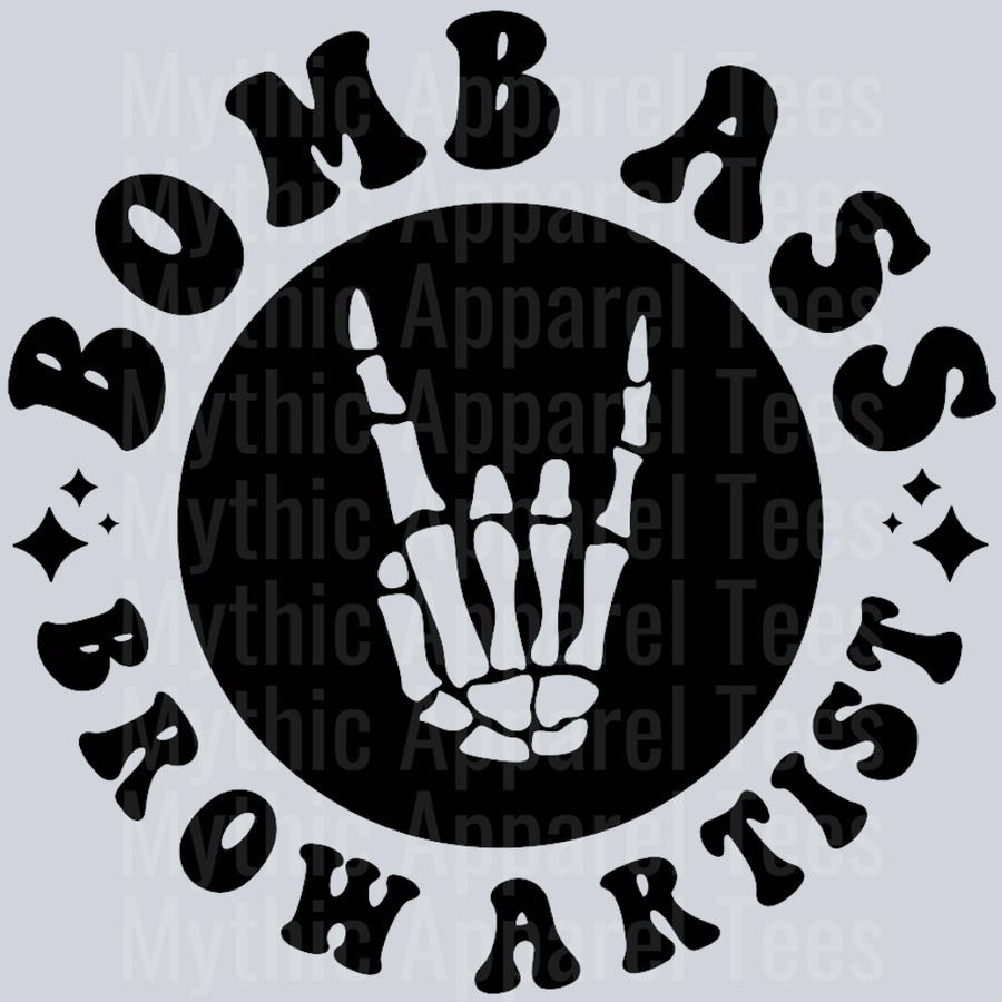 Somebodys Bomb Ass Brow Artist Pocket Design