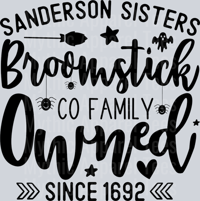 Sanderson Sisters Broomstick Co Family 0wned Since 1692-01
