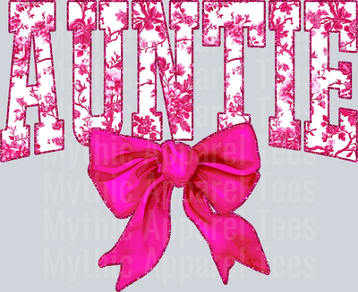 Pink Toile Auntie