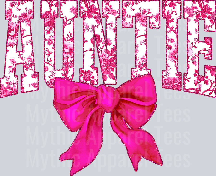 Pink Toile Auntie