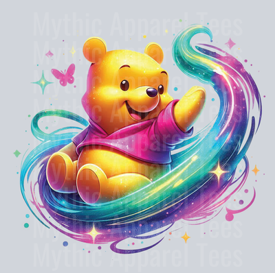 Winnie The Pooh 6 Disney Colorful Pop Art Pop Culture Cosmic style
