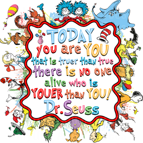 Dr Suess DTF Transfer