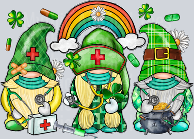 St Patrick's Day Nurse