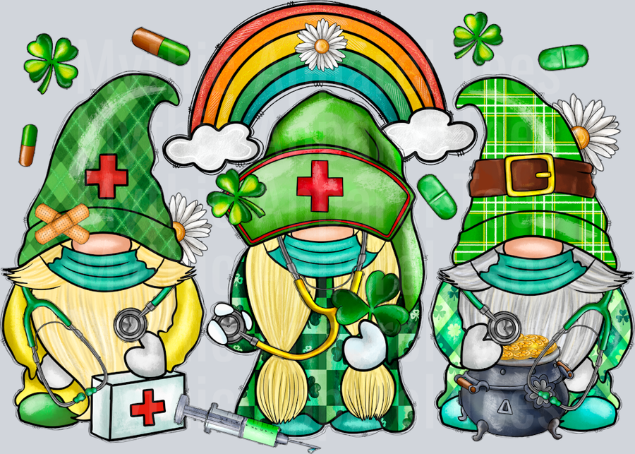 St Patrick's Day Nurse
