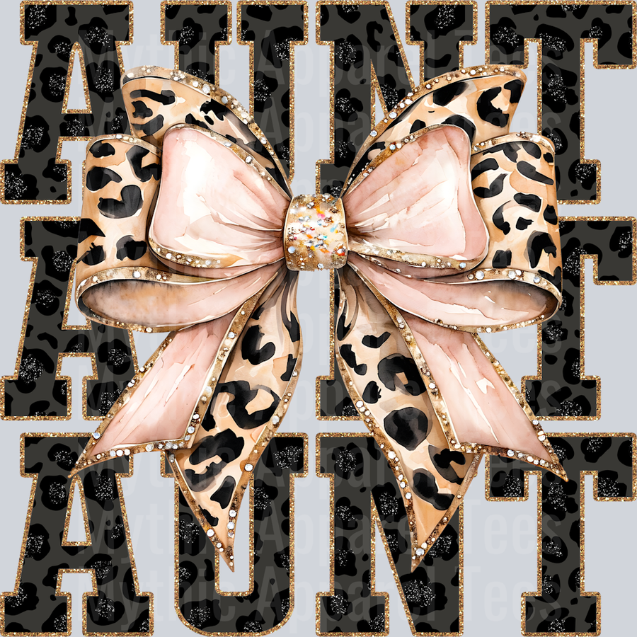 Leopard Bow Aunt