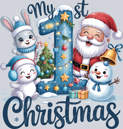 5 My First Christmas Blue