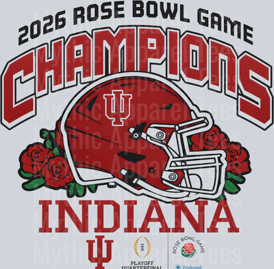 Indiana Hoosiers Rose Bowl Champions 2026